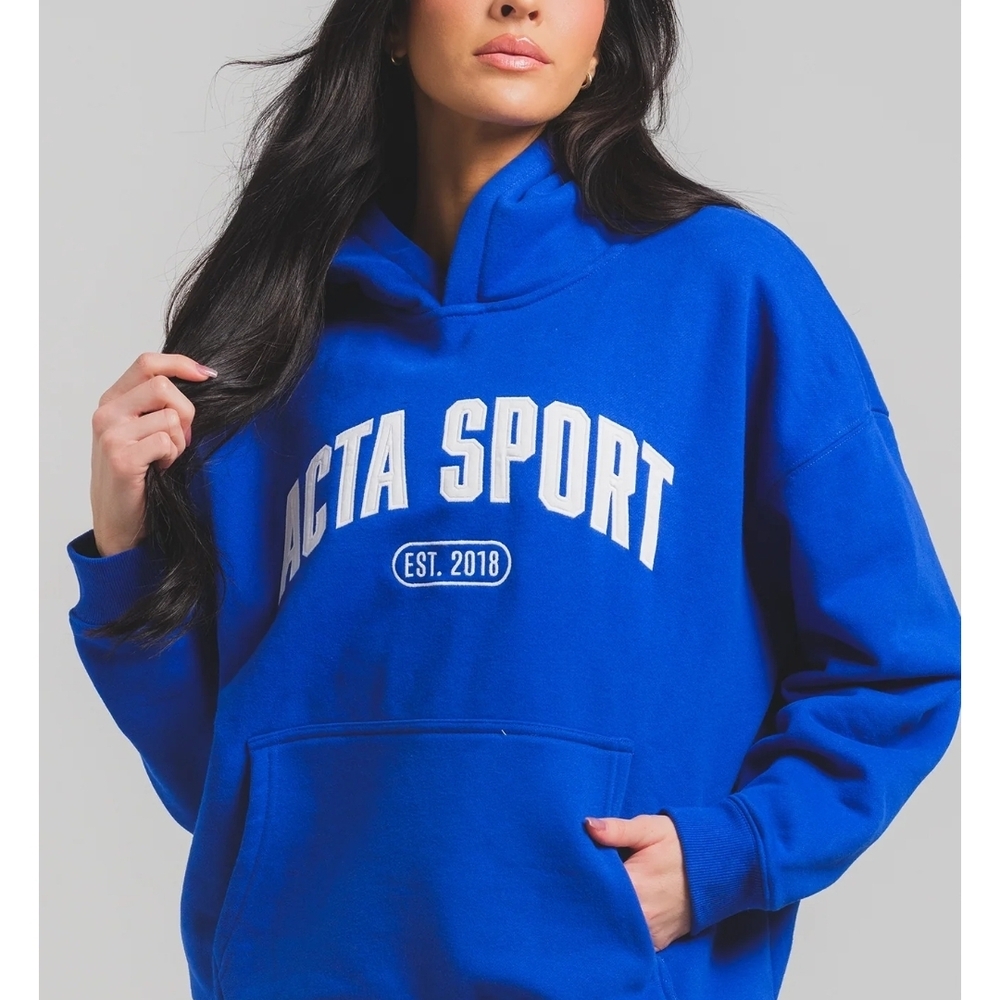 ACTA SPORT Women's Blue Hoodie XXL NEW